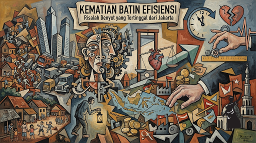 KEMATIAN BATIN EFISIENSI  (Risalah Denyut yang Tertinggal dari Jakarta)