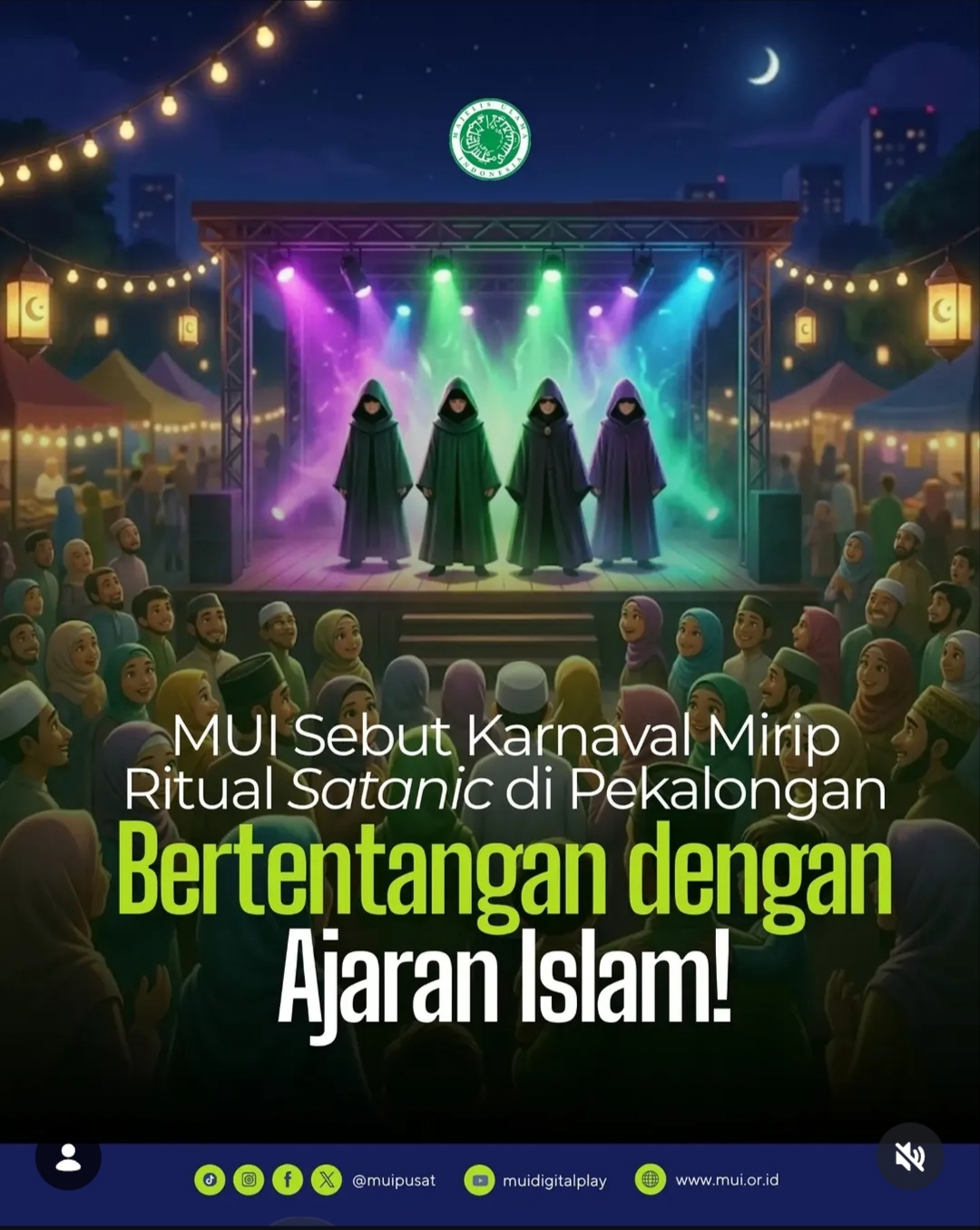 Kontroversi Simbang Kulon Night Carnival 2026: Niat Rayakan Maulid Nabi, Berujung Teguran Keras MUI Akibat Unsur 'Satanic'