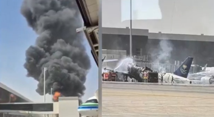 Rudal Houthi Hantam Pesawat Saudia Airlines di Bandara Riyadh, 3 Orang Tewas!